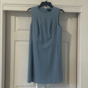 Theory Light Blue Midi Dress